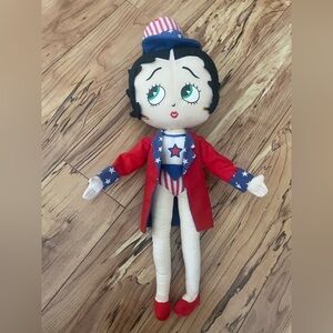 Betty Boop stuffed doll 19 inch vintage USA